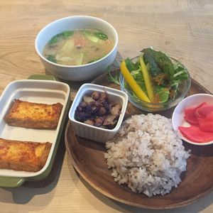 Lunch set  at Little Saebejae in Tokyo