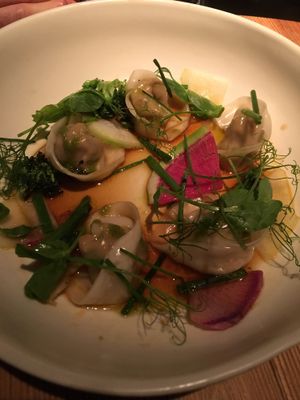 Dumplings  at Nix in New York City