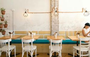 inside at Sadhana Kitchen in Bondi Beach