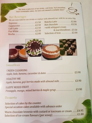 Menu at Loving Hut - Southgate in Crawley