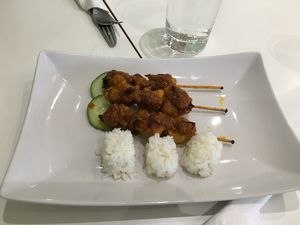 Satay Skewers at Loving Hut - Southgate in Crawley