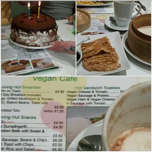 fab vegan food and drink at Loving Hut - Southgate in Crawley