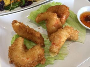 Panko Crumbed Mock-Prawn bites   at Loving Hut - Southgate in Crawley