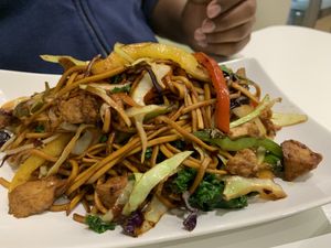 Chow mein at Loving Hut - Southgate in Crawley