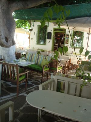 Distrato Cafe at Distrato Cafe in Paros
