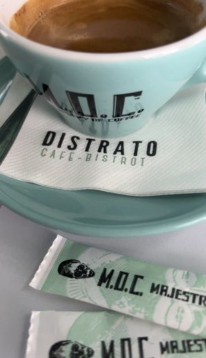   at Distrato Cafe in Paros