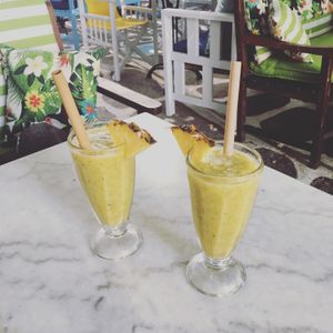 Exotic breeze at Distrato Cafe in Paros