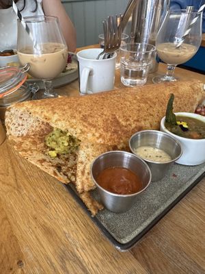 Dosa  at Budd's in Ballydehob