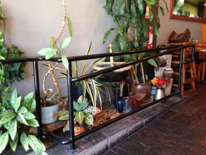 The entryway  at Neecha Thai in Oakland