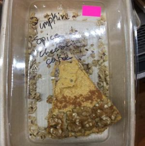 pumpkin spice cheese cake   at Beetnix in Savannah