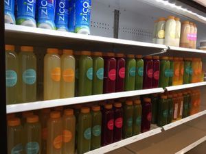 juice selection  at Beetnix in Savannah