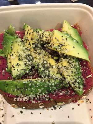 Avocado Toast  at Beetnix in Savannah