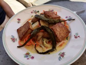 Nouilles de courgettes at Sare & The in Sare