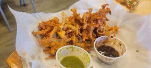 Pakoras at Chapati in Indianapolis