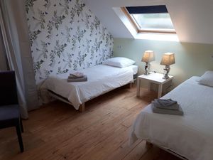 The Bird room on the first floor at Mostarlic in Bouconville