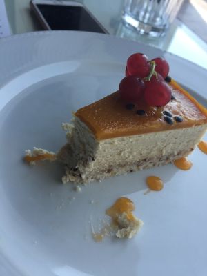Mango, Passion fruit cheesecake  at Omnia Blue  in Dubai