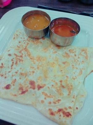 roti banana at Gopala Vegetarian in Puchong