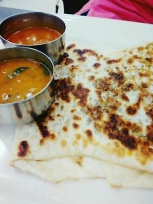 murtabak at Gopala Vegetarian in Puchong