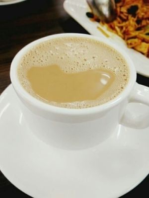 teh halia at Gopala Vegetarian in Puchong