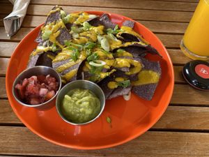 Nacho supreme at Holi Vegan Kitchen in North Miami Beach