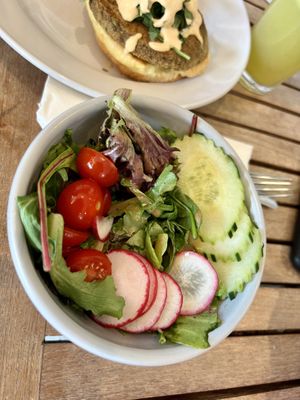   at Holi Vegan Kitchen in North Miami Beach