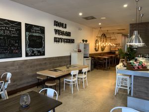   at Holi Vegan Kitchen in North Miami Beach