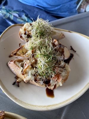 Bruchetta at Holi Vegan Kitchen in North Miami Beach