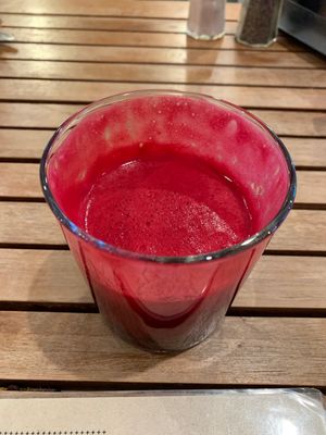 Live Juice #4 at Holi Vegan Kitchen in North Miami Beach
