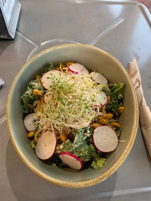 Caesar salad ❤️❤️❤️ at Holi Vegan Kitchen in North Miami Beach