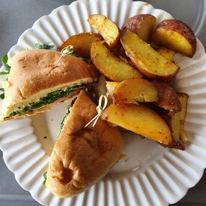 Tempeh Panini at Holi Vegan Kitchen in North Miami Beach