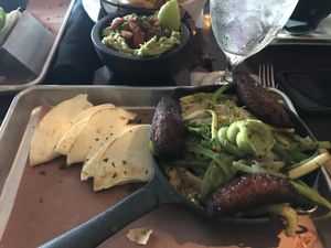 Vegan bowl and guacamole  at Ole Fire Grill  in Melbourne