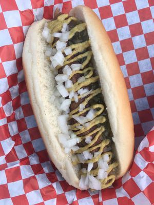 The Strava without ketchup  at Doggie Style - Food Trailer in Austin