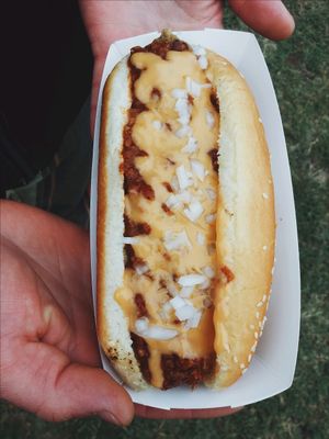 chilli dog at Doggie Style - Food Trailer in Austin