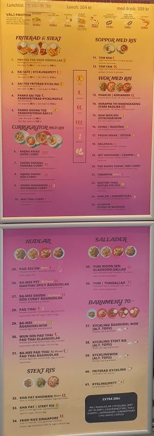  at Mae Thai in Stockholm