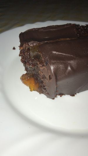 Sacher piena come si deve di marmellata squisita ! at Wani Vegan Bakery in Rome