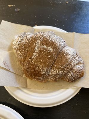 Chocolate croissant  at Wani Vegan Bakery in Rome