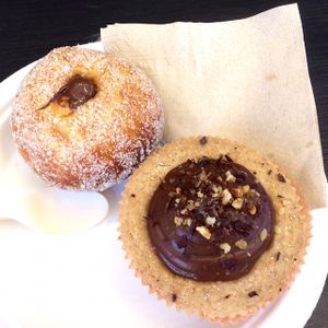 Delicious treats at Wani Vegan Bakery in Rome