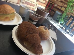 best vegan breakfast ever! at Wani Vegan Bakery in Rome