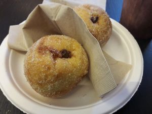 Chocolate bomb at Wani Vegan Bakery in Rome