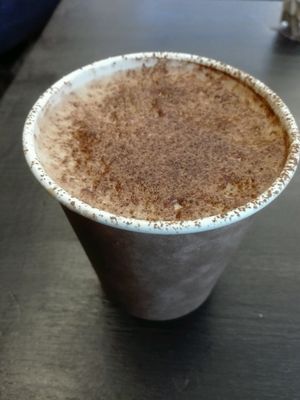 Wappuccino at Wani Vegan Bakery in Rome