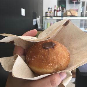 Delicious chocolate bomb! at Wani Vegan Bakery in Rome