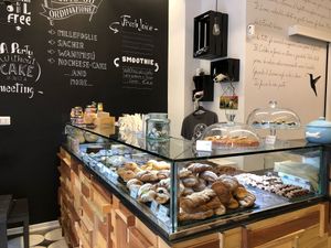 What a big selection!!! at Wani Vegan Bakery in Rome