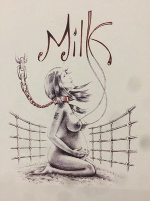 Art piece  at Wani Vegan Bakery in Rome