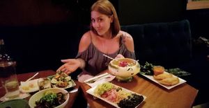 time to feast!! at Black Flamingo in Brooklyn