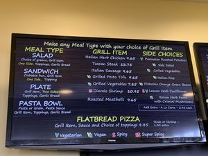 Menu at Ciao Italian Grill  in Oxnard