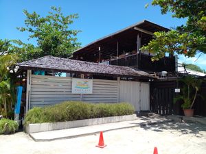  at Umbrellas Beach Bar in St Georges