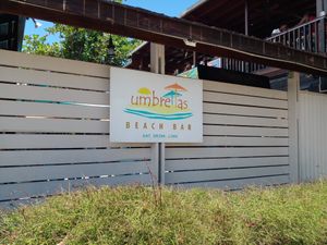 at Umbrellas Beach Bar in St Georges