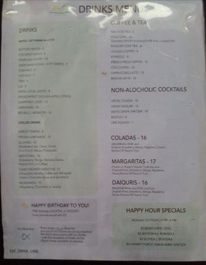  at Umbrellas Beach Bar in St Georges