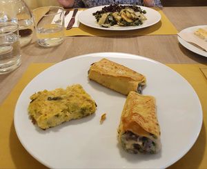 Lovely lovely food at Amaranta Bio Bistrot in Rovereto