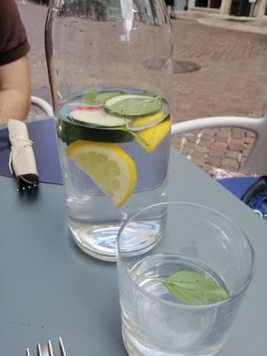 Acqua aromatizzata at Black Sheep Raw • Vegan Lab & Bistrot in Trento